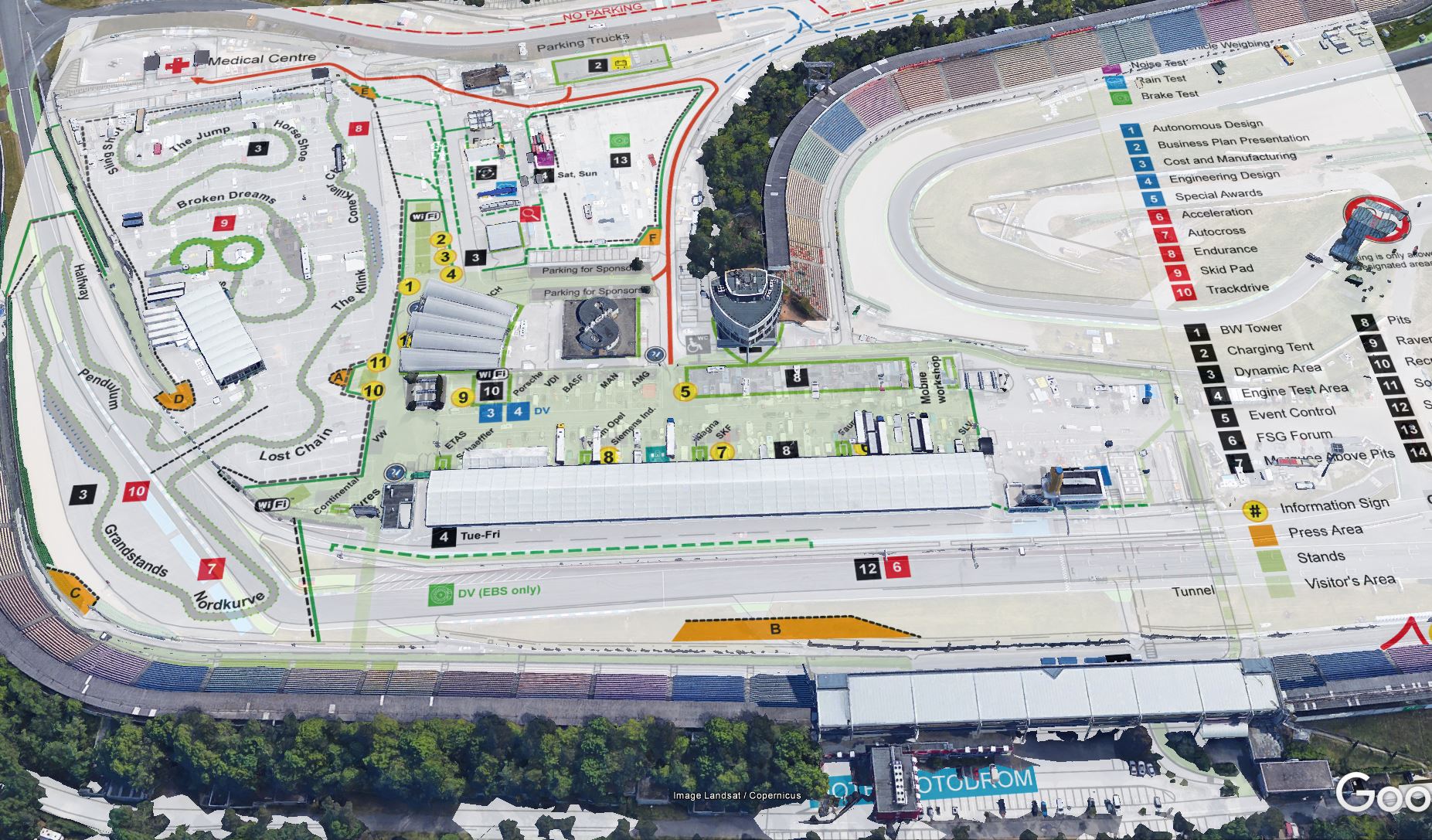 FSG: Map, Directions, Pits
